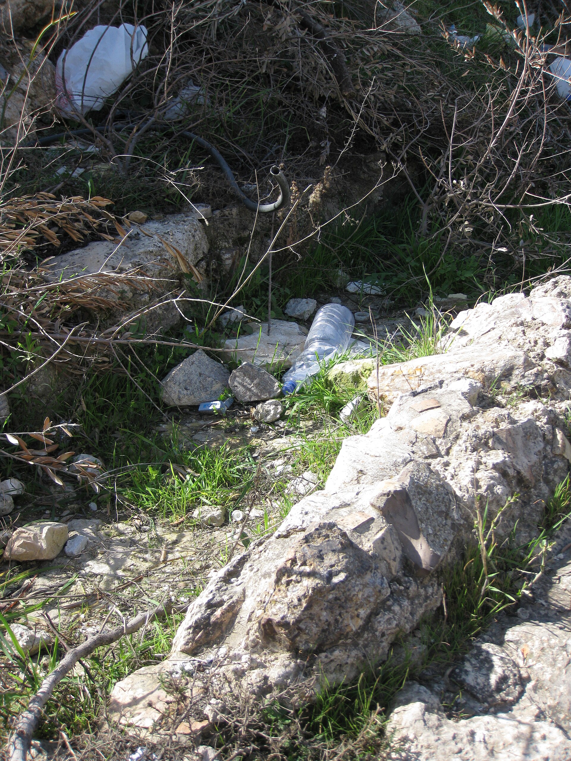 Stone channel of the Lower Aqueduct