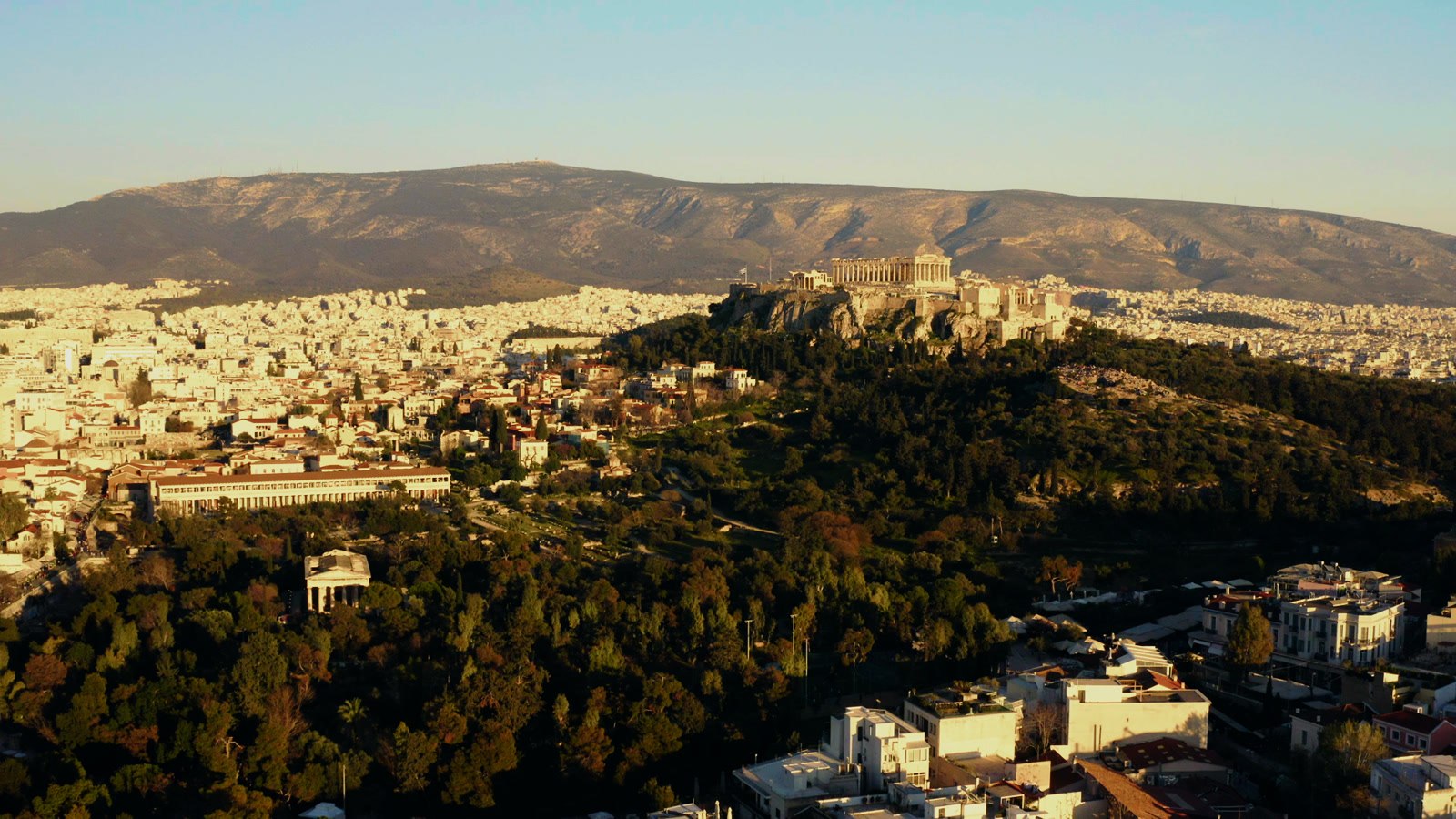 The Acropolis of Athens, from the air