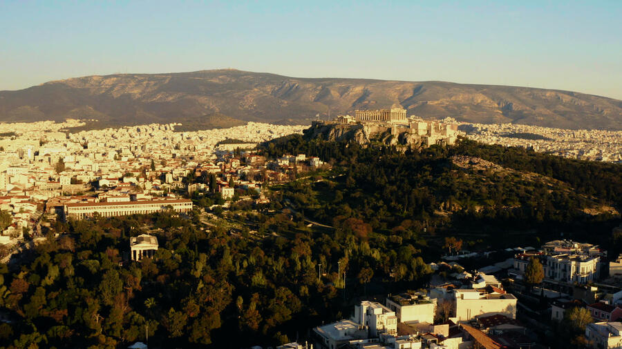 The Acropolis of Athens from the air