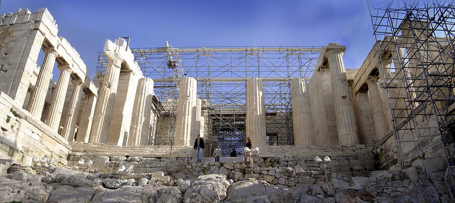 The Propylaea, entrance to the Acropolis