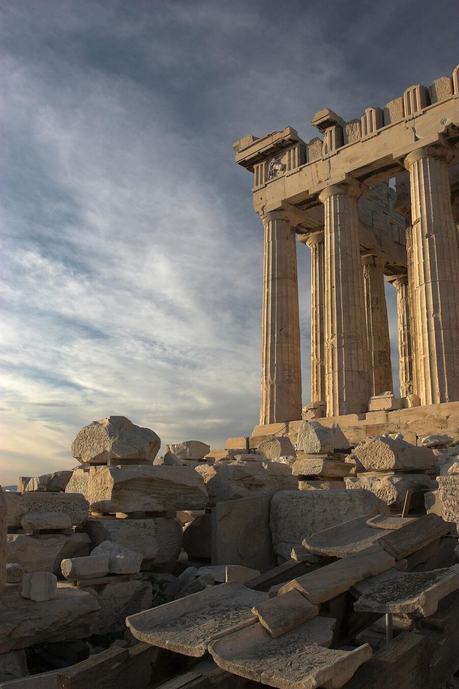 Parthenon from the south