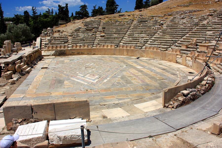 Theatre of Dionysus on the south slope