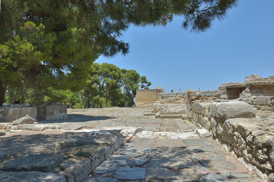 The West Court at Knossos