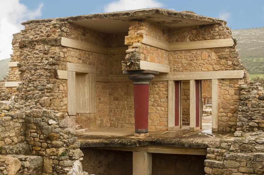South Propylaeum of Knossos palace