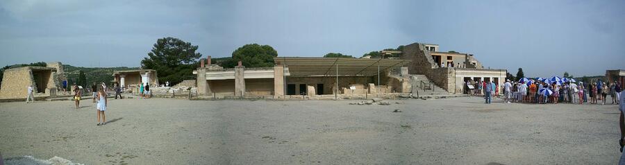 Panoramic view of the Central Court