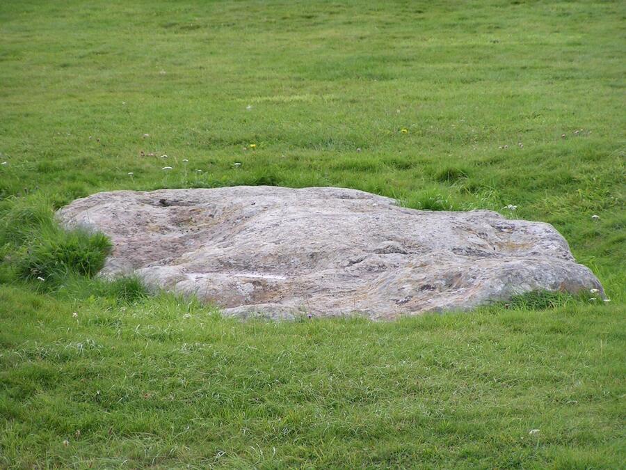 The fallen Slaughter Stone
