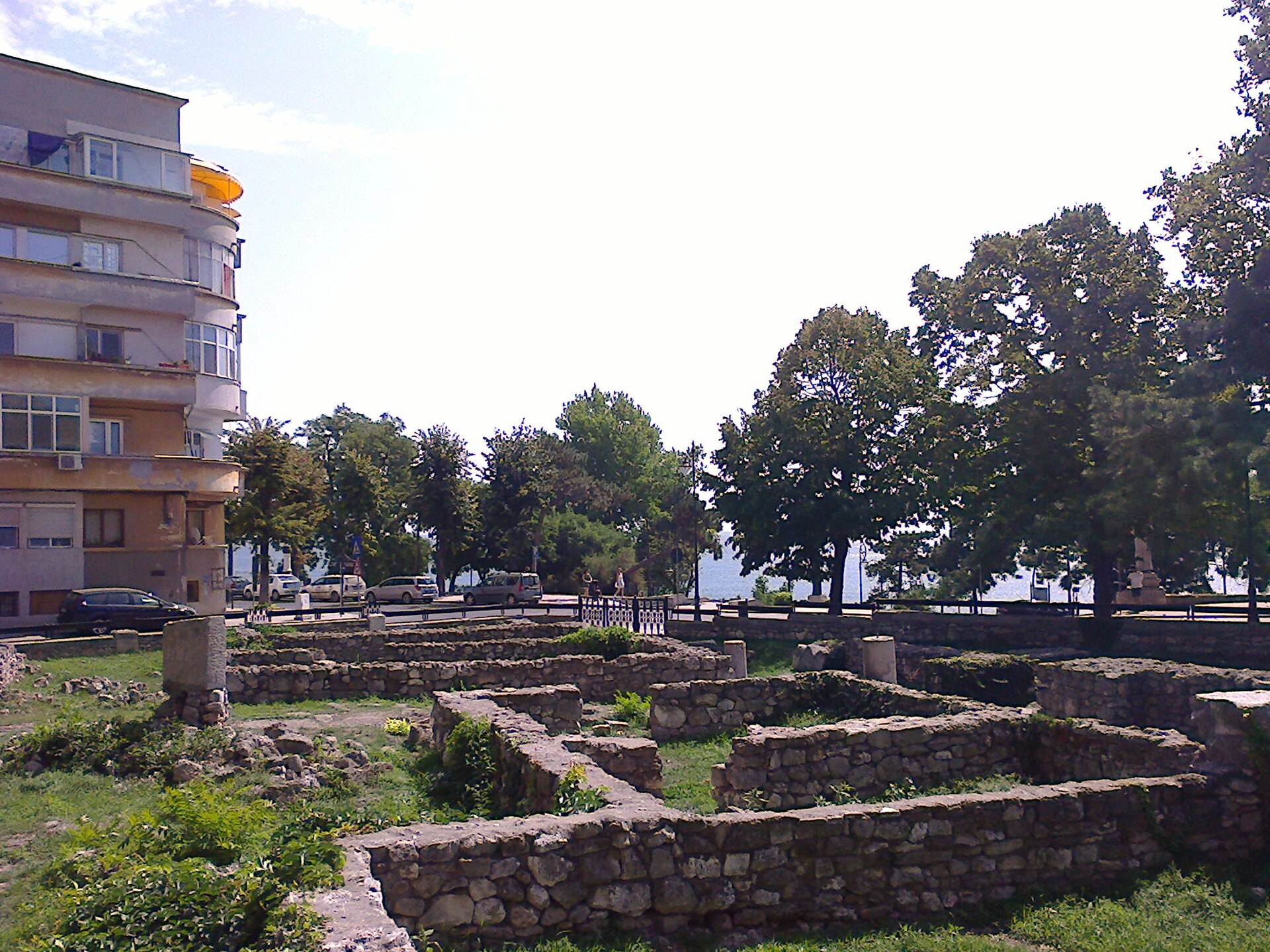 Large Roman mosaic floor in Constanța