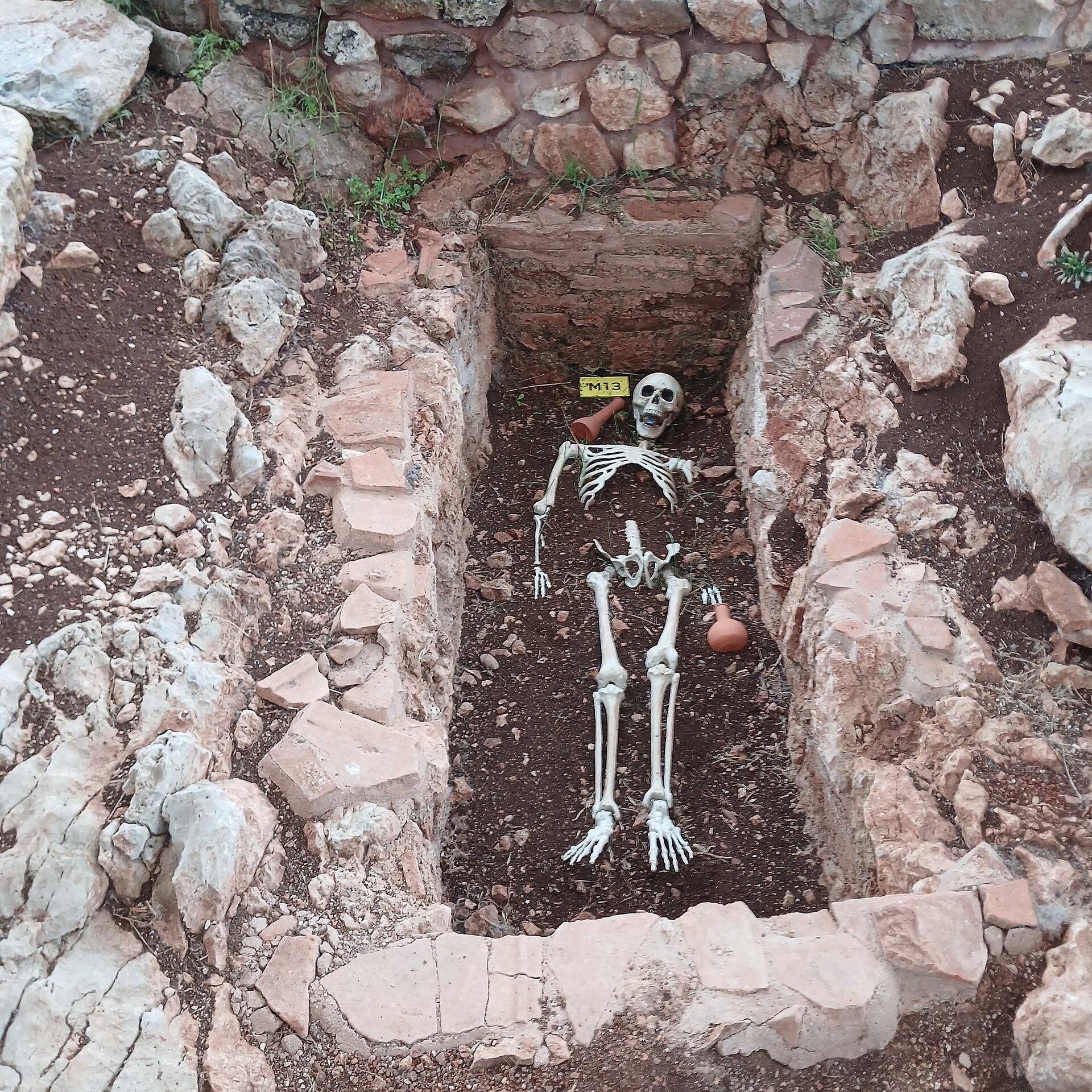 Ancient necropolis remains at Gölyazı